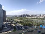 城市道路与建筑群景观