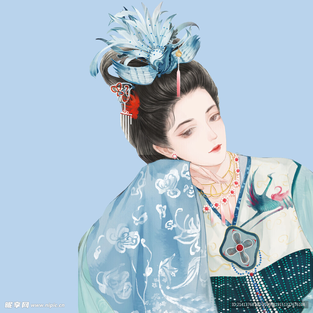 古风佳人 典雅华贵服饰装扮