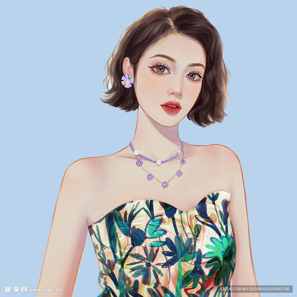 时尚短卷发女性的优雅穿搭