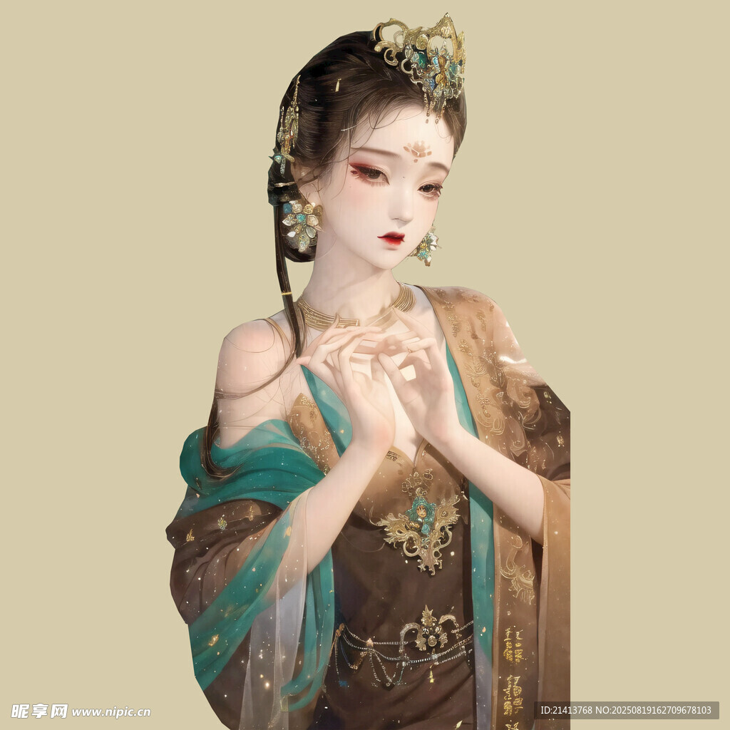 古风佳人  典雅华贵服饰装扮