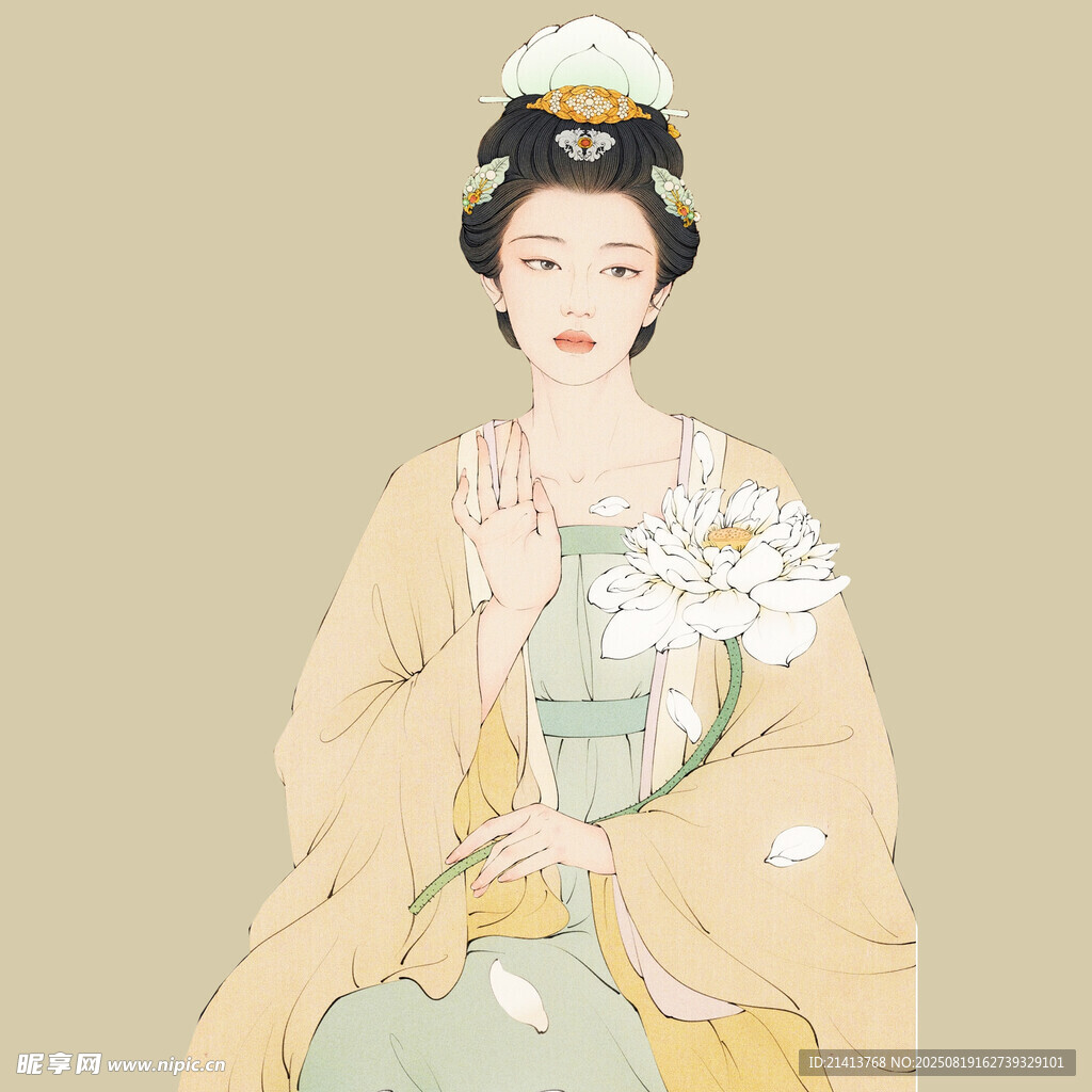 唐代仕女图  优雅古典之美