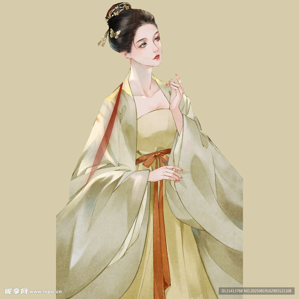 古风佳人  典雅汉服之美