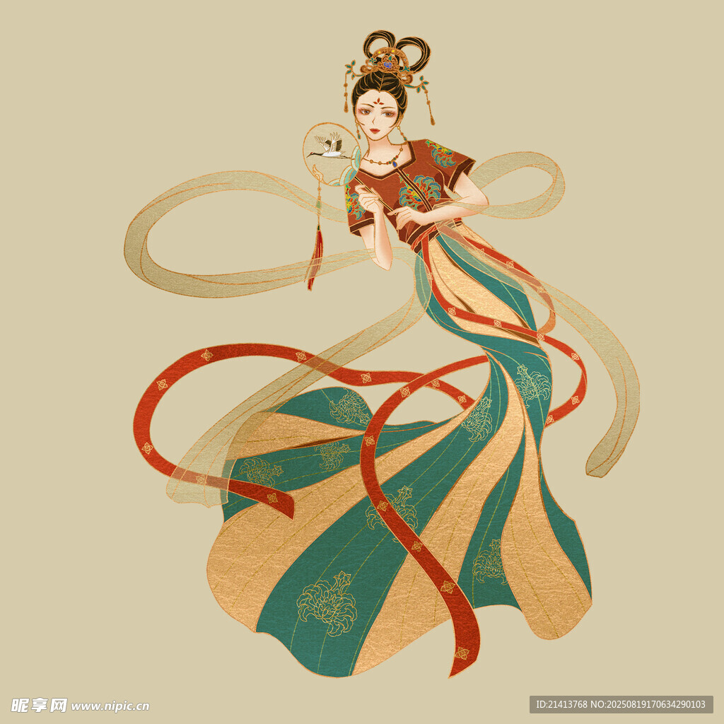 飞天神女 曼妙舞姿
