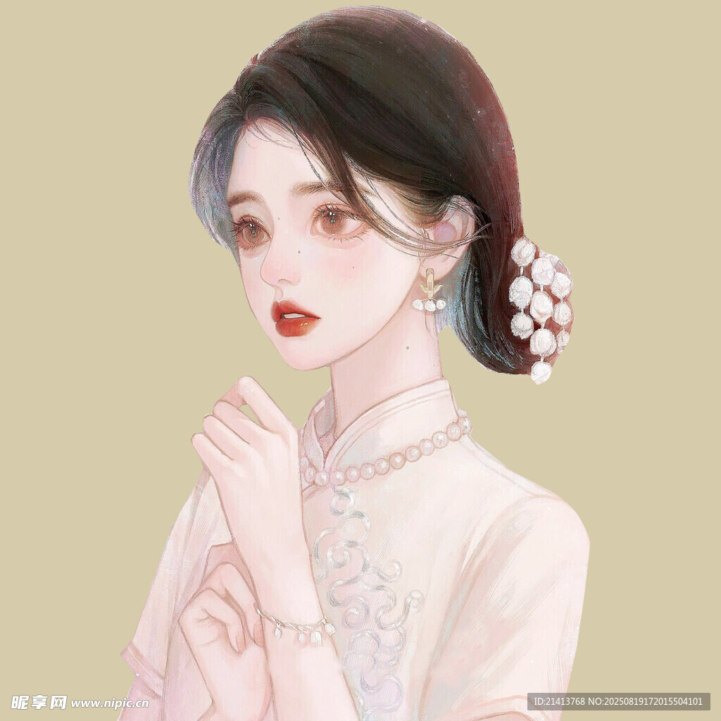 古典旗袍少女 温婉动人