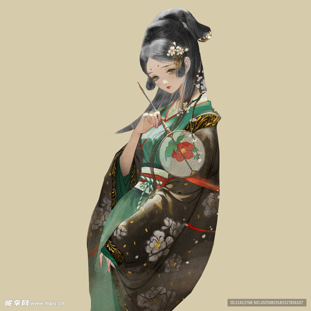 古风侠客女子形象