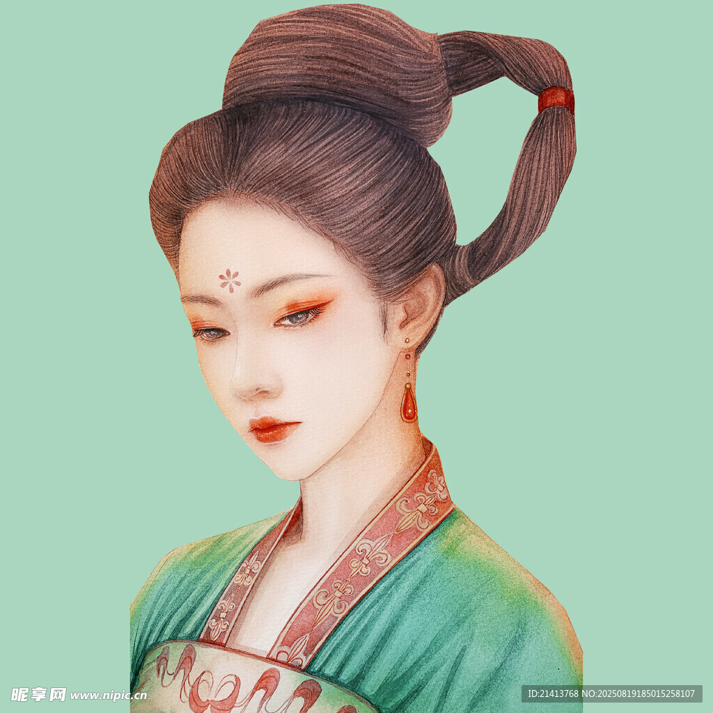 古风女子发髻造型