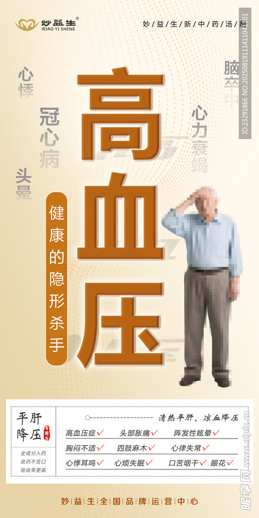 高血压科普宣传图