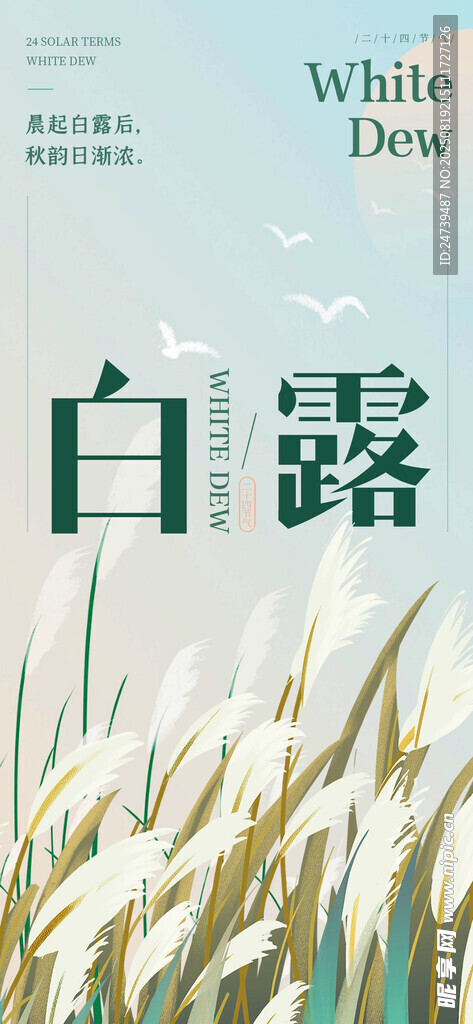 白露海报