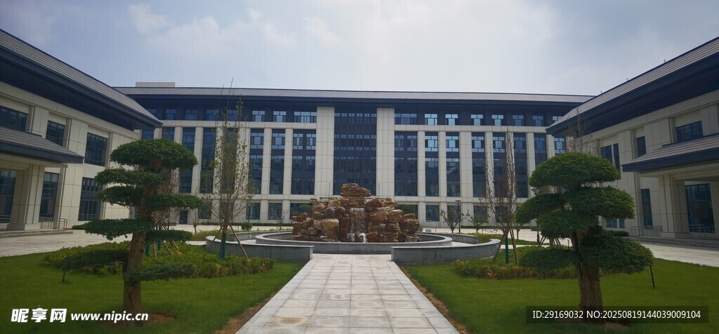 现代中式风格建筑景观
