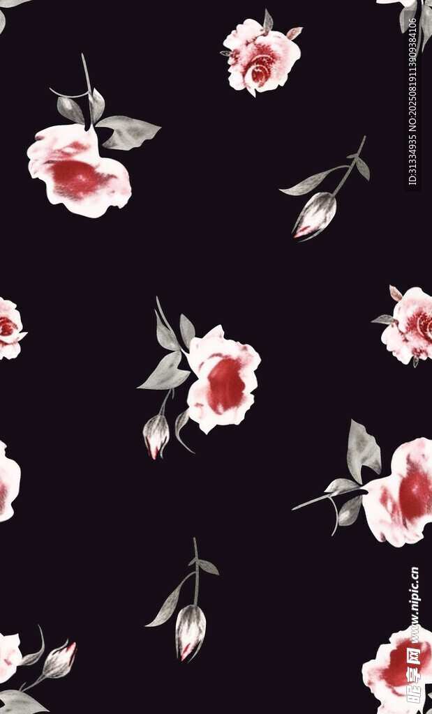 扎染花