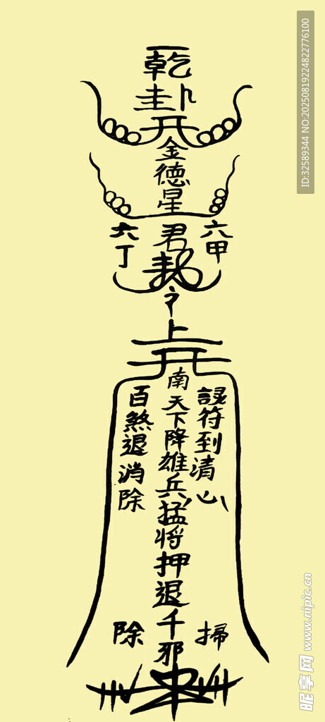 古代神秘图腾纹饰