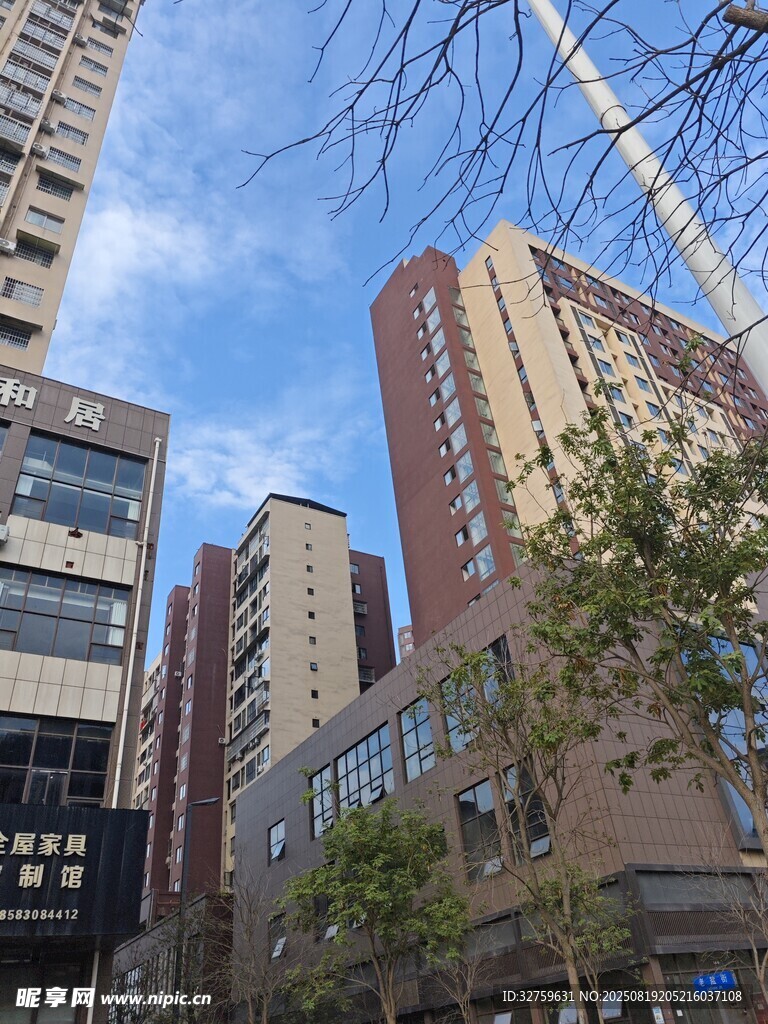 城市高楼林立景象