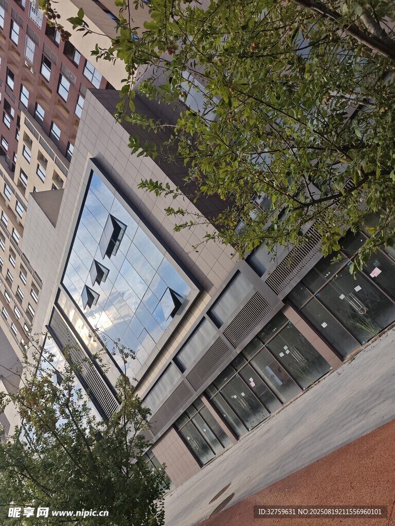 现代城市建筑外观景观