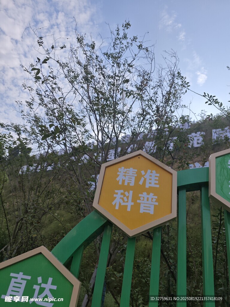 景区方向指示牌