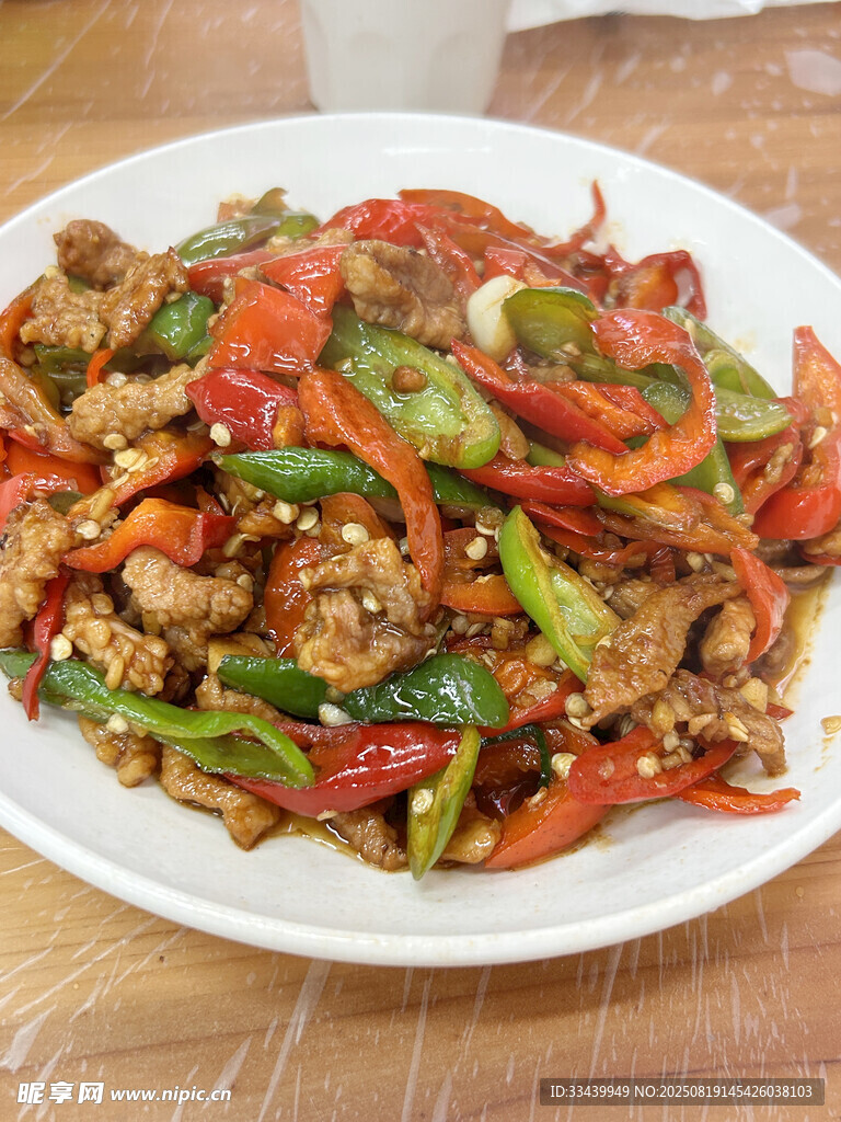 尖椒炒肉