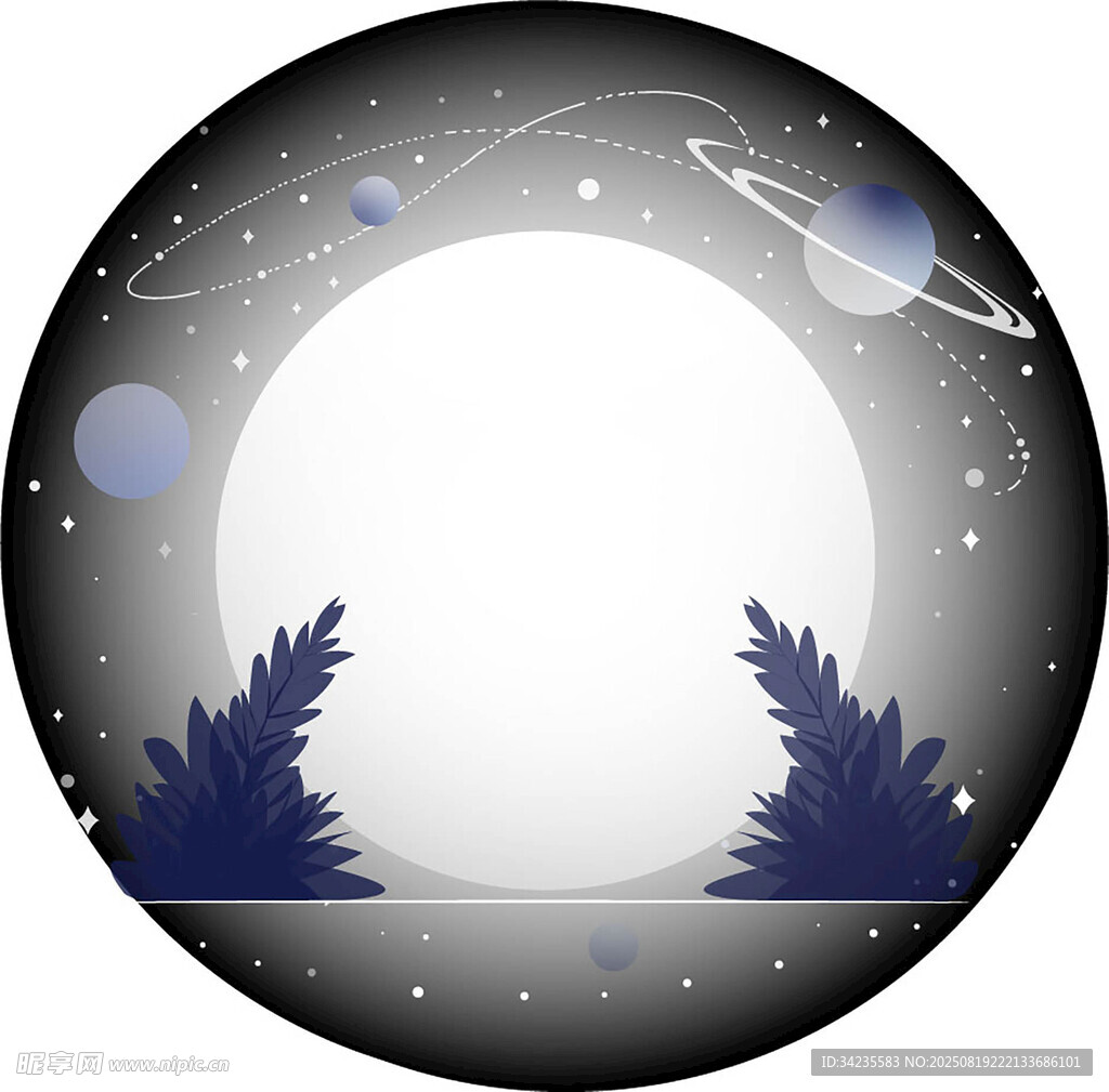月夜背景