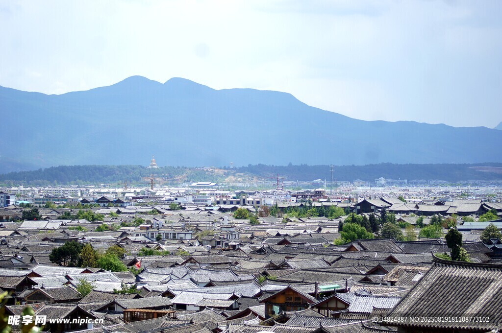 山城景色俯瞰