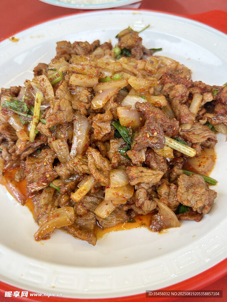孜然炒牛肉