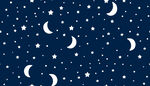 星空月亮繁星