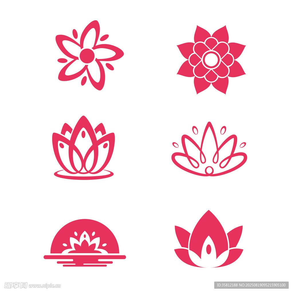 莲花图案