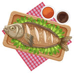 烤鱼插图
