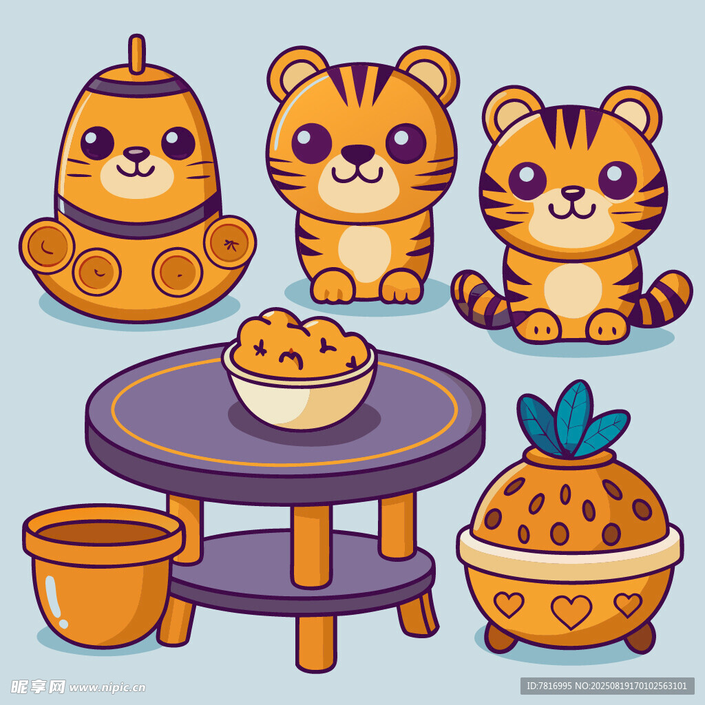 可爱猫咪与宠物用品