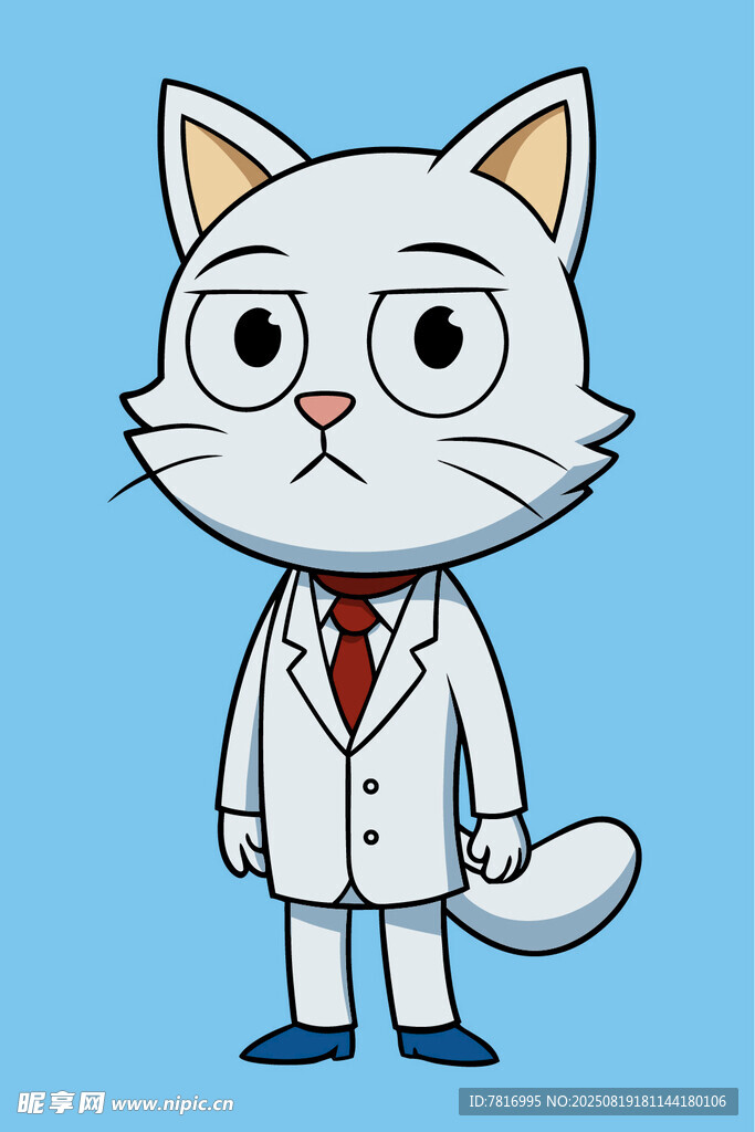 穿白大褂的猫咪医生