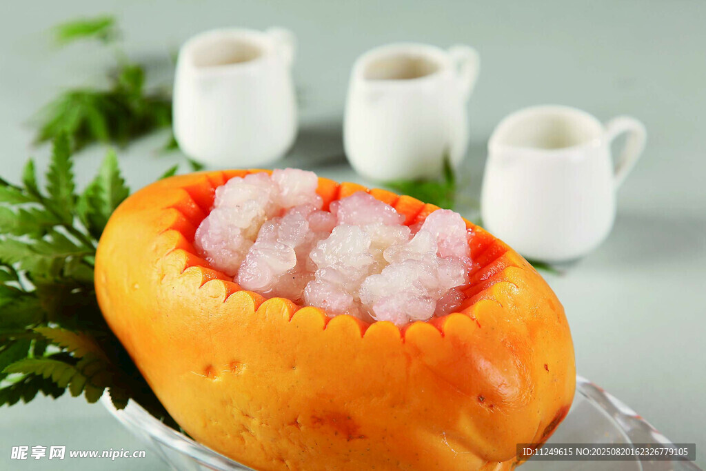 夏威夷木瓜炖雪蛤