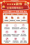 XX装饰直播间现场报价