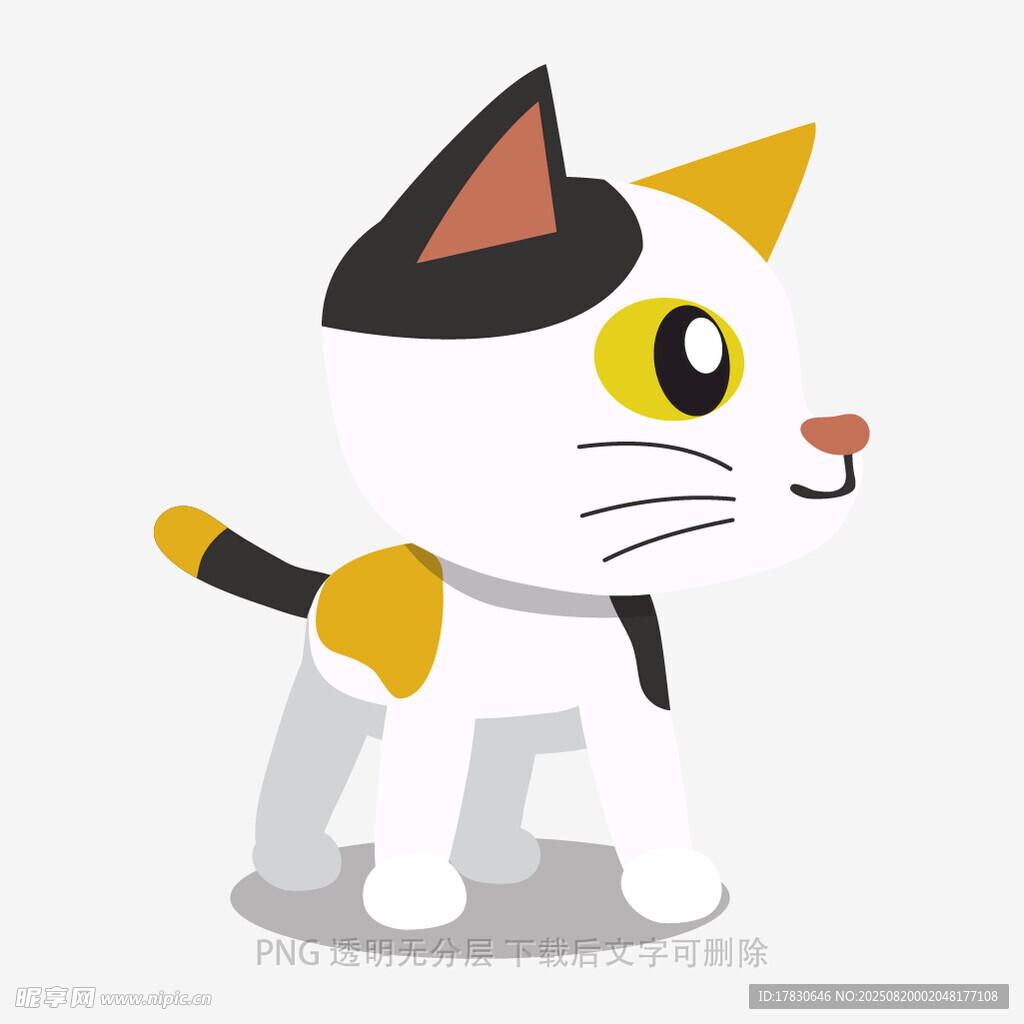 可爱卡通猫咪形象设计