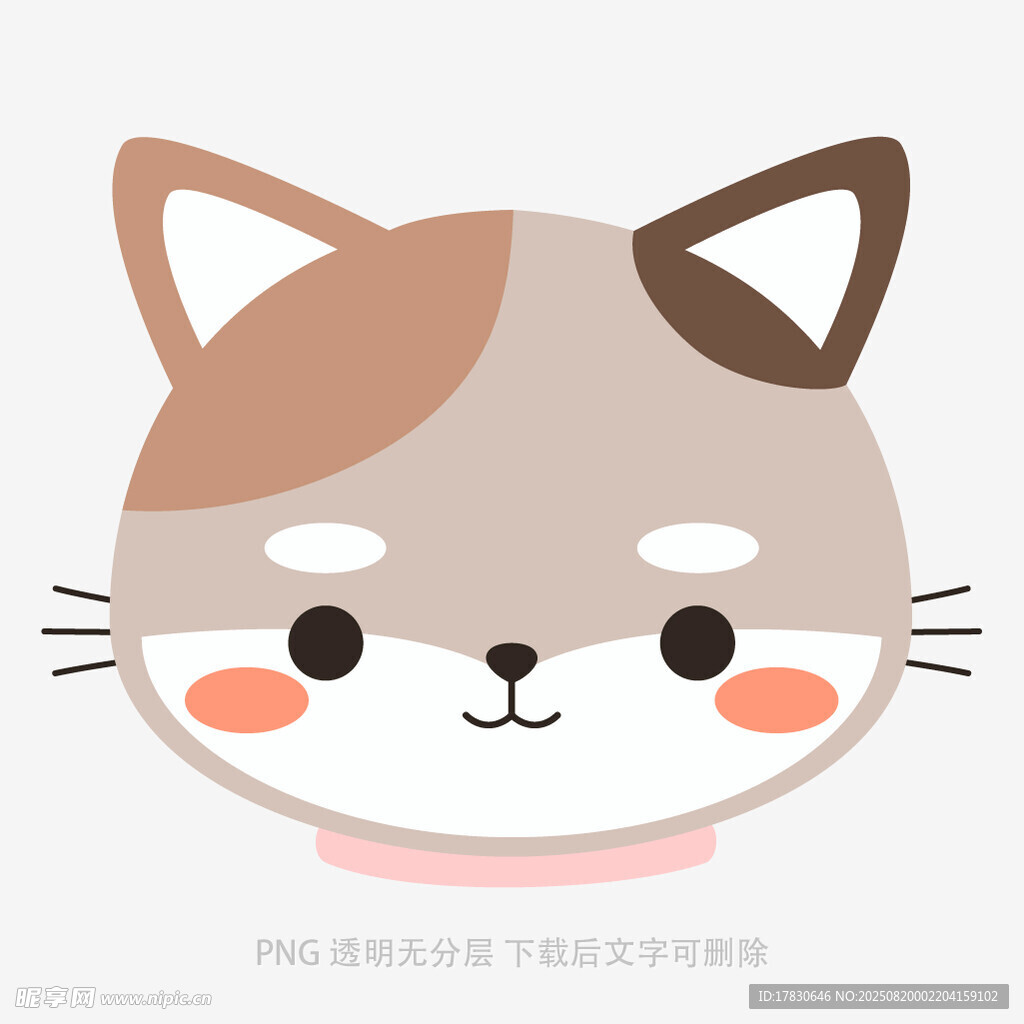 可爱猫咪卡通头像