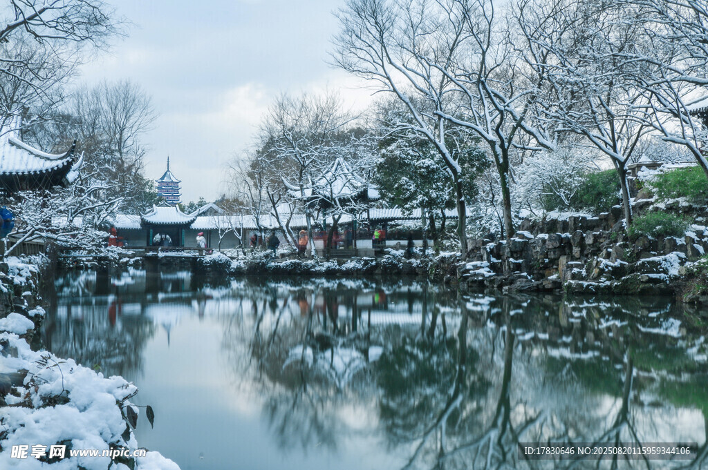 冬日雪景