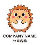 可爱刺猬卡通形象