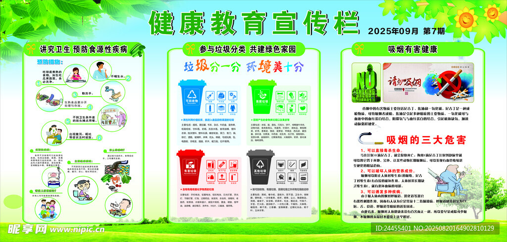 健康教育宣传栏