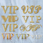 多样金色VIP字体设计展示