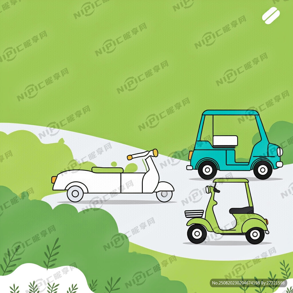 封面图 摩托车 电动车