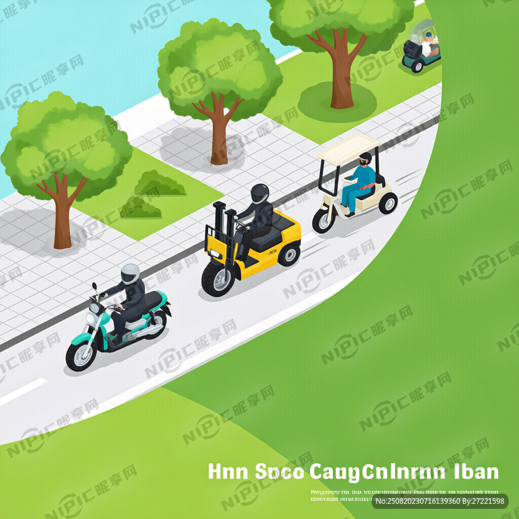 封面图 有人骑摩托车 开电动车
