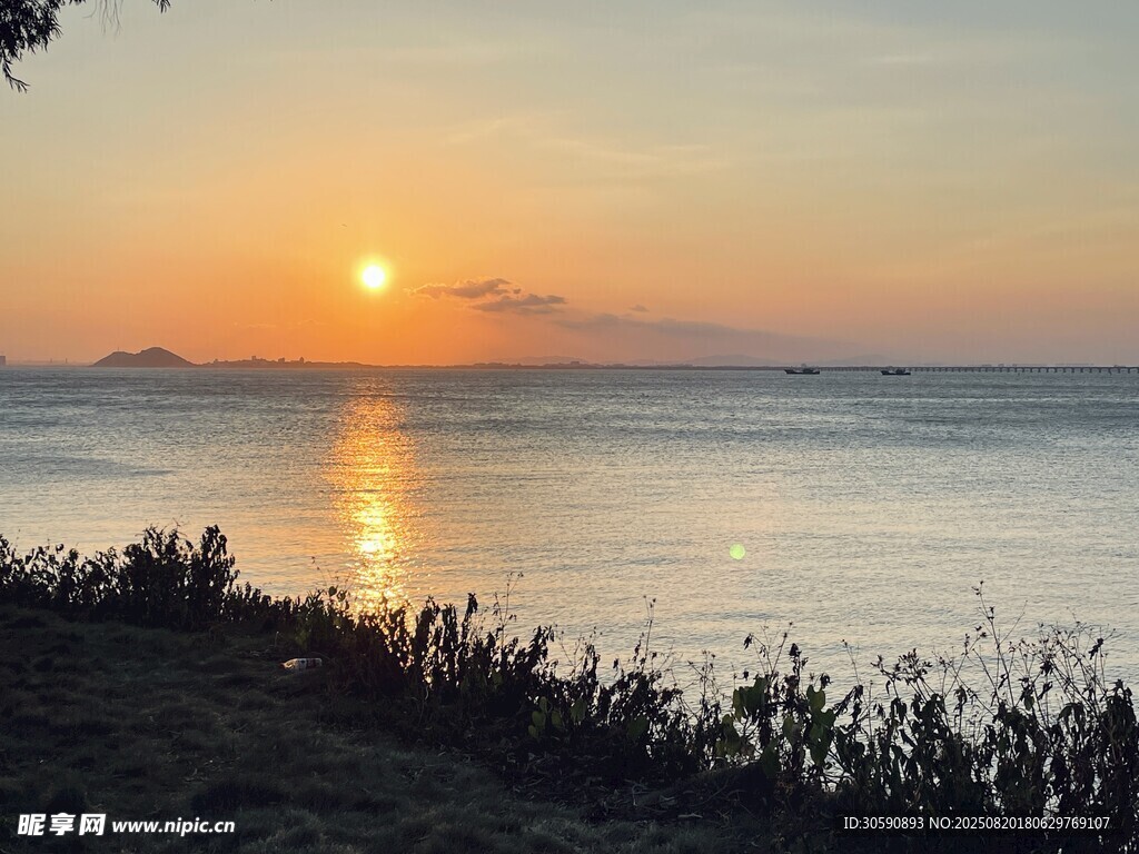 海边日落美景