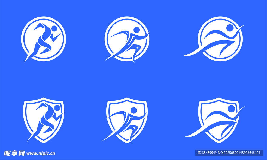 跑步logo