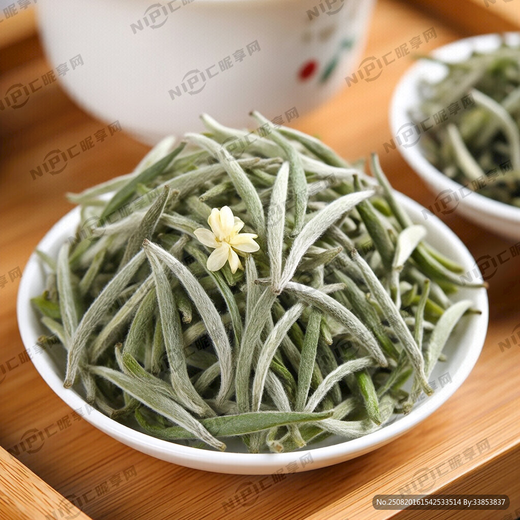 茶叶 茉莉银针