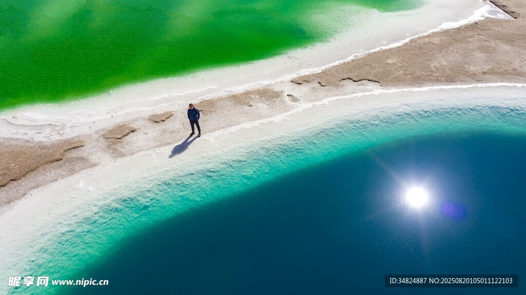 青海海西州翡翠湖