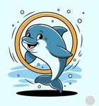 海豚欢乐钻圈