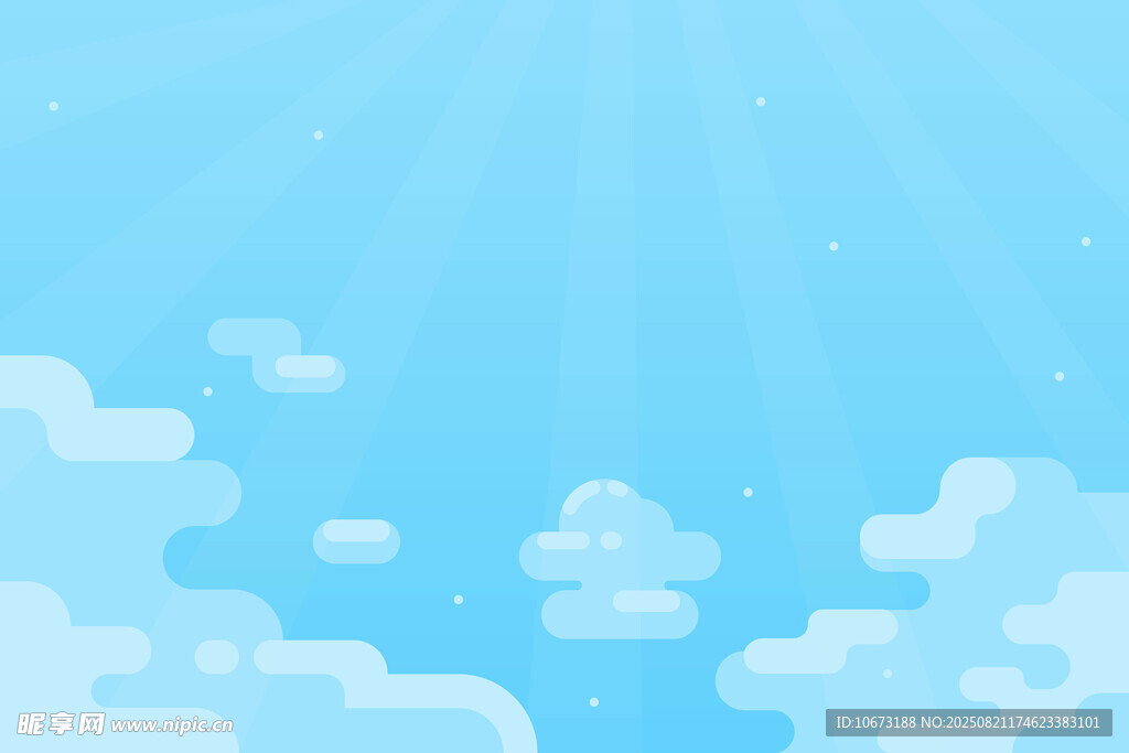 蓝天白云背景图
