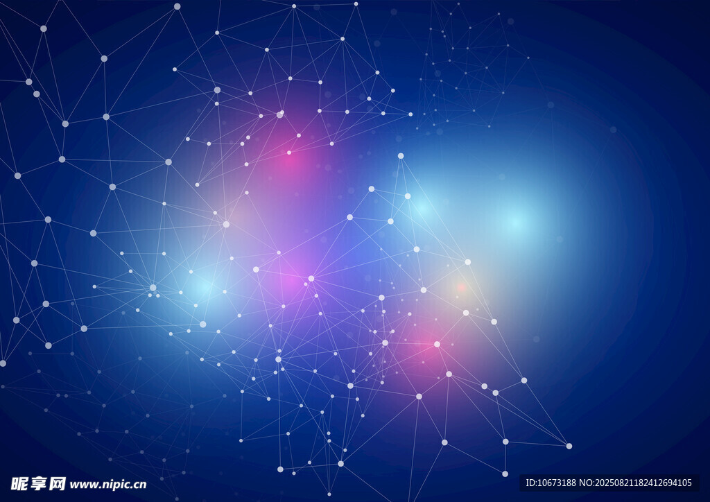 梦幻星空背景图
