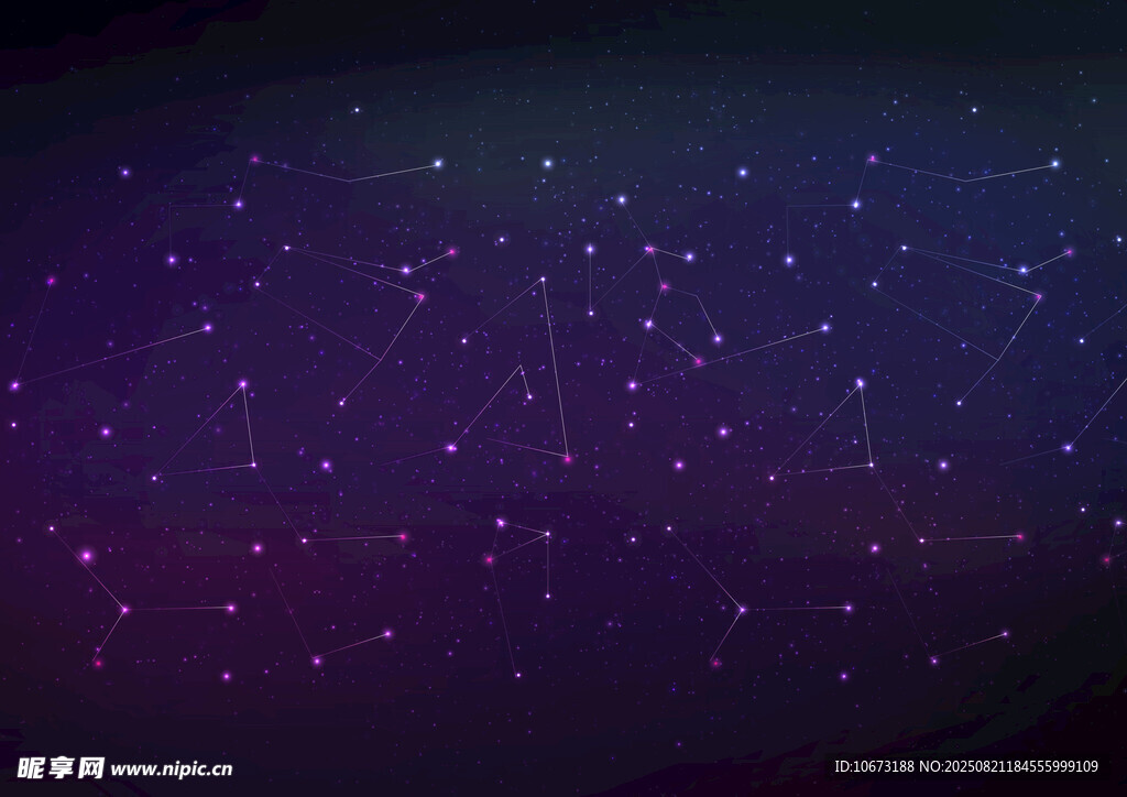 梦幻星空背景图