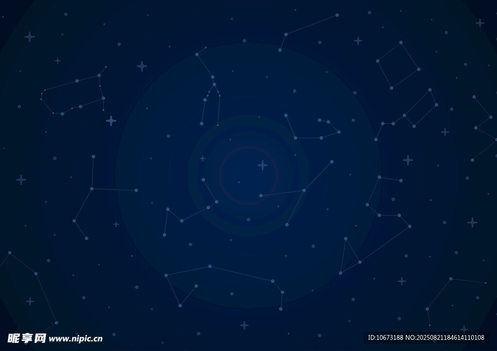 深邃星空背景图