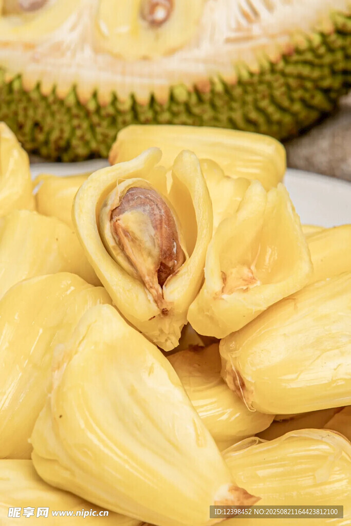 新鲜美味菠萝蜜果肉