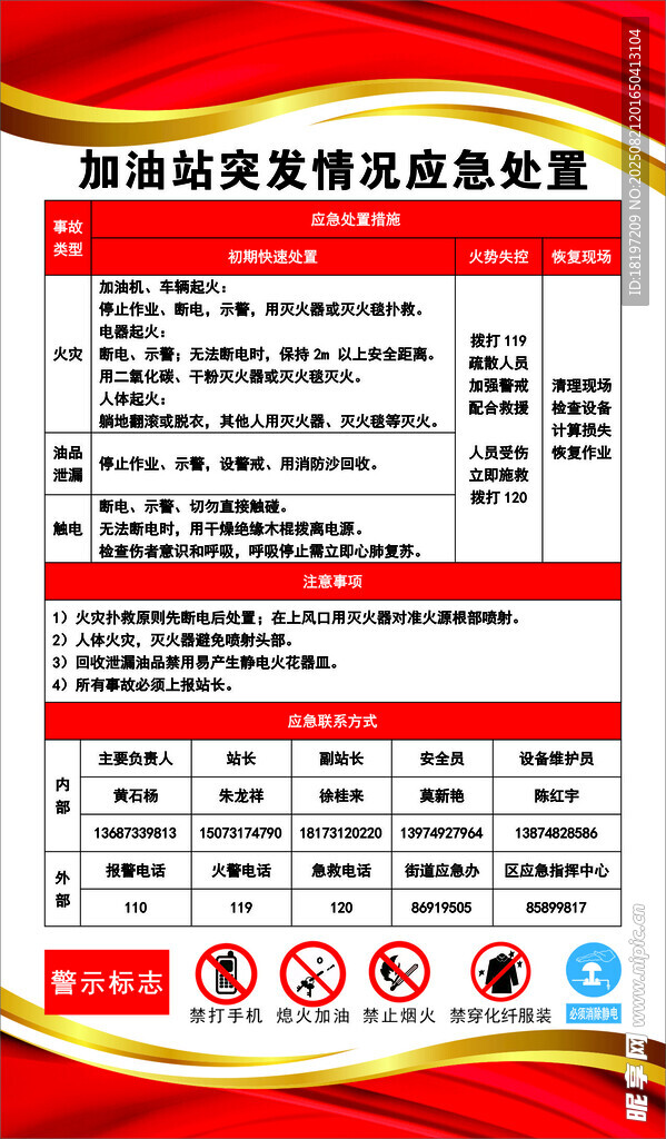 加油站突发情况应急处置