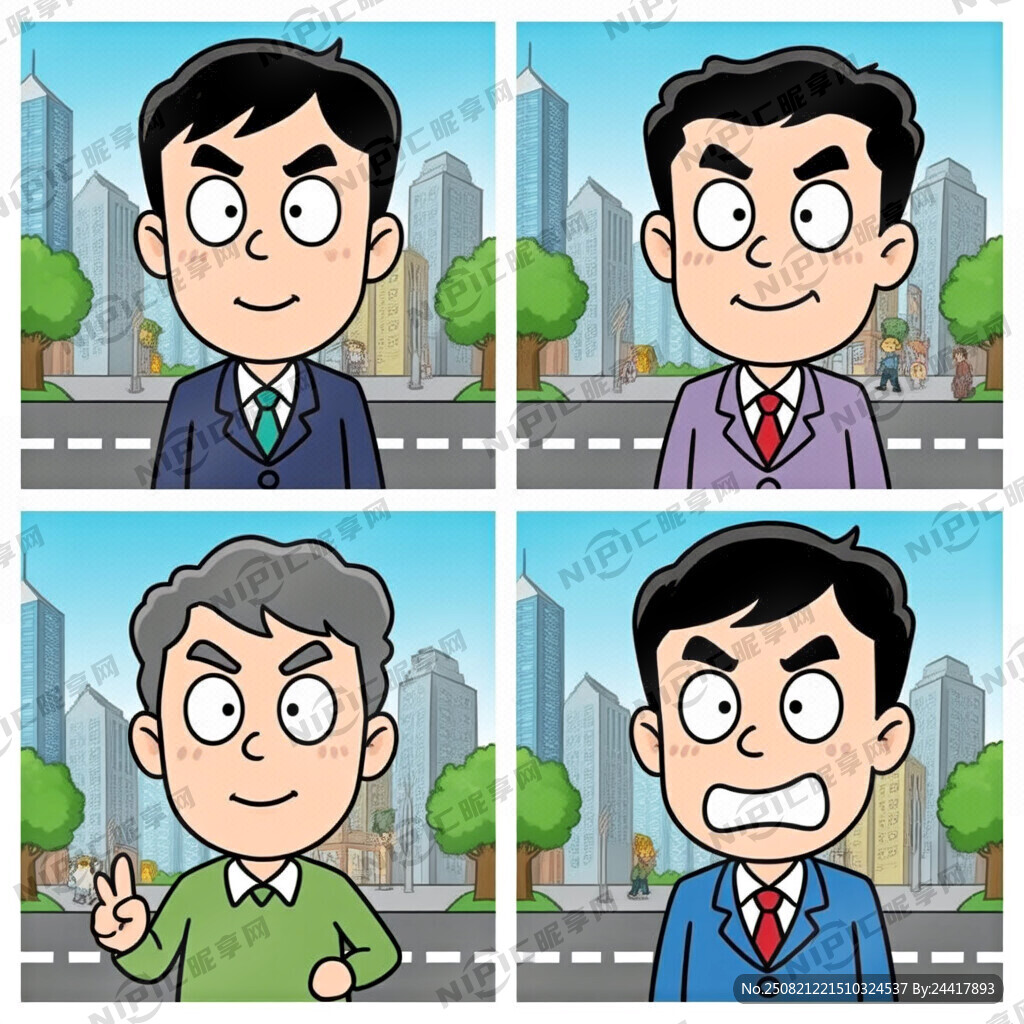 坏人脸上没标志  