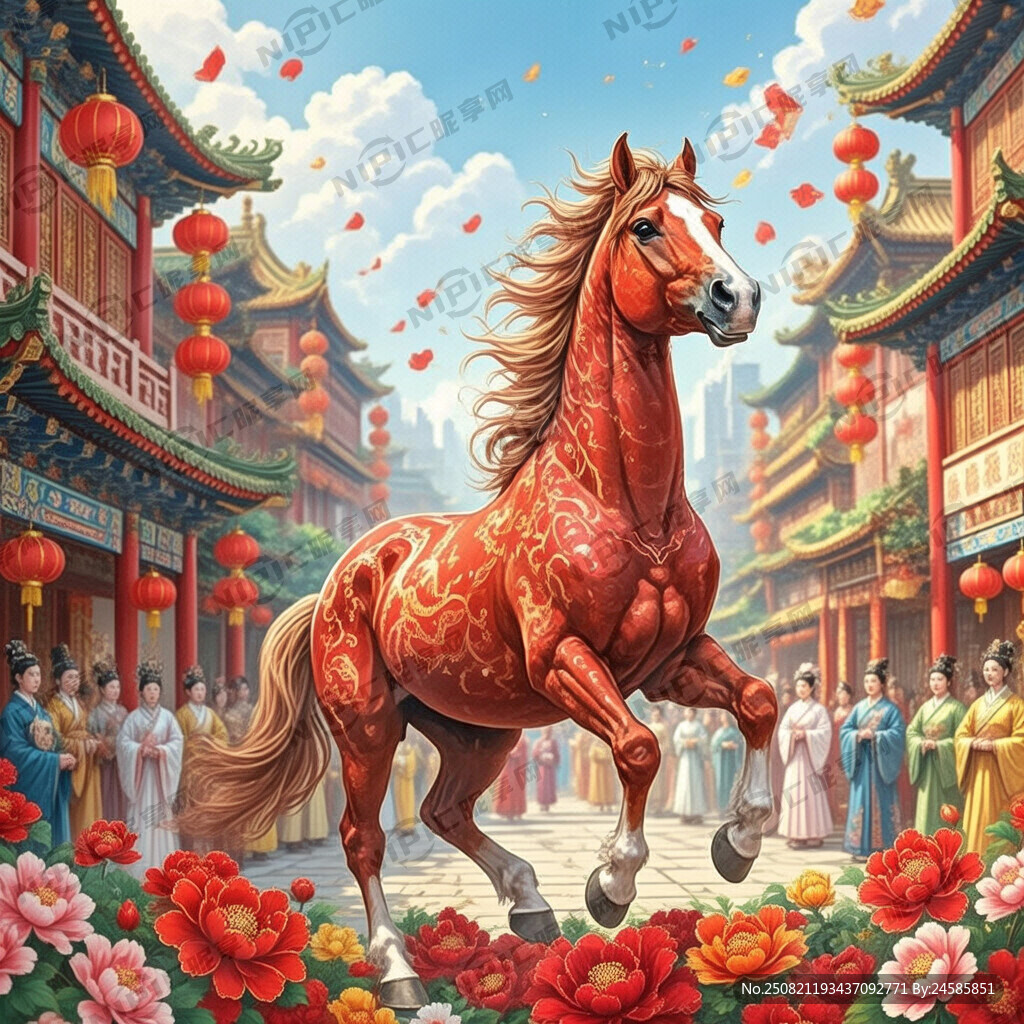 马 吉祥 新年